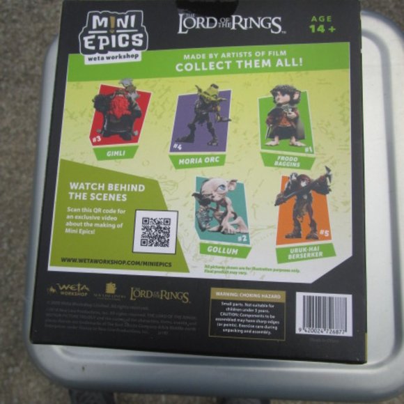 Mini Epics Lord of the Rings Frodo Baggins.  NWIB. - Picture 4 of 6